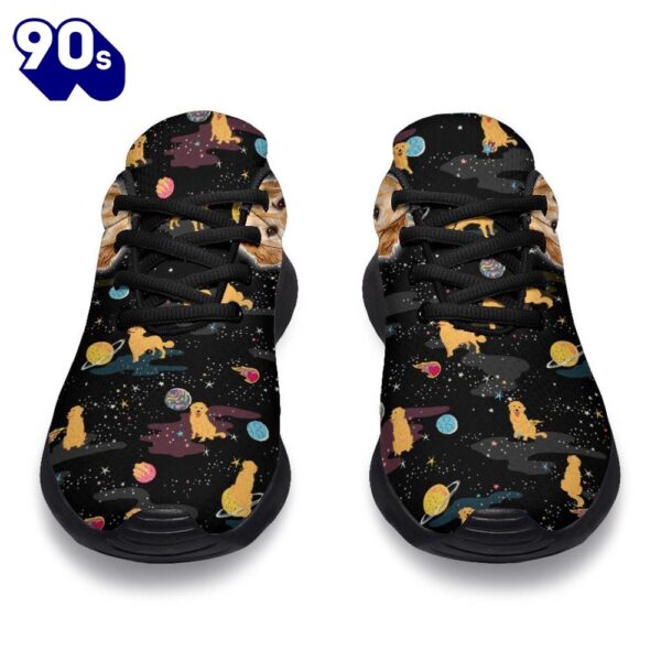 Golden Retriever Sneakers Sporty Shoes Funny For Golden Dog Lover