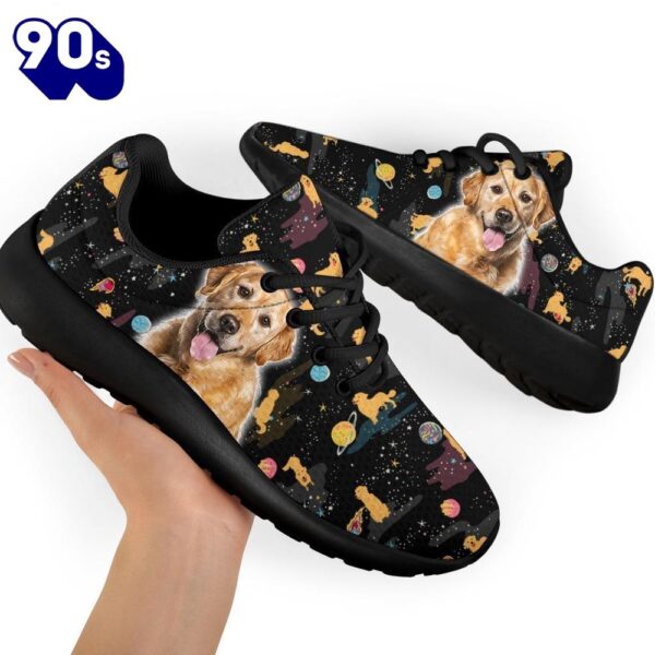 Golden Retriever Sneakers Sporty Shoes Funny For Golden Dog Lover