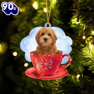 Goldendoodle On The Cup Christmas…