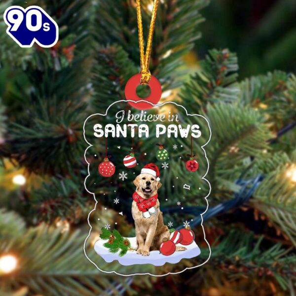 Golden-Retriever-1 Christmas Ornament, Gift For Christmas