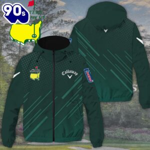 Golf Masters Tournament x CALW 3D Windbreaker Jacket For Man And Women