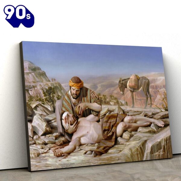 Good Samaritan Canvas Picture Jesus Christ Canvas Art