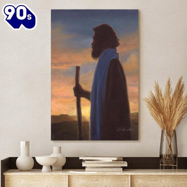Good Shepherd Canvas Picture Jesus Christ Canvas Art Christian Wall Canvas