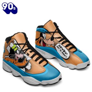 Goofy Air Jordan 13 Sneakers Custom Comic Style Shoes