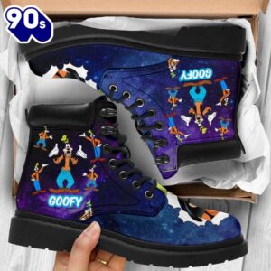 Goofy Leather Boots Shoes Custom…