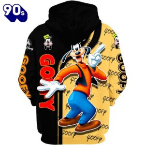 Goofy Pattern Design Hoodie and Leggings Set