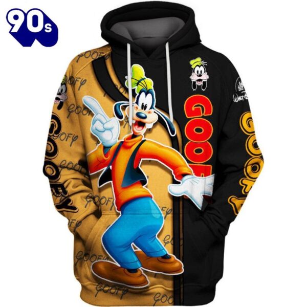 Goofy Pattern Design Hoodie and Leggings Set