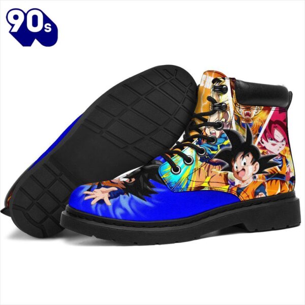 Goten Dragon Ball Leather Boots Shoes Anime Custom Idea