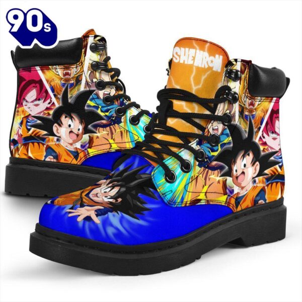 Goten Dragon Ball Leather Boots Shoes Anime Custom Idea