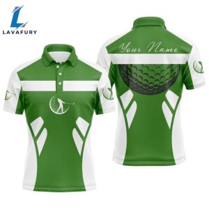 Green And White Mens Golf…