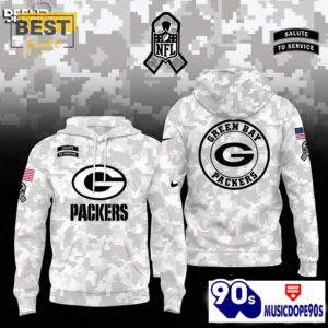 Green Bay Packers 2024 Salute to Service Hoodie, Jogger, Cap