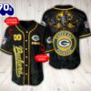 Green Bay Packers NFL Baseball Jersey Custom Name And Number Shirt For Fans