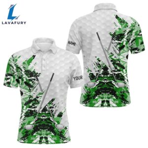 Green Camo Pattern Custom Name…