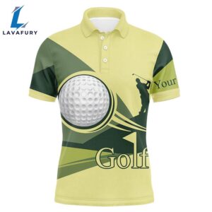 Green Mens Golf Polo Shirts…