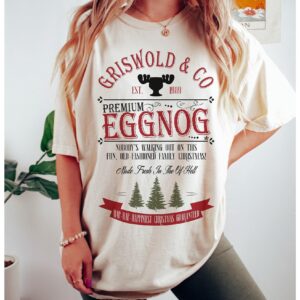 Griiswold Eggnog Retro Christmas Shirt