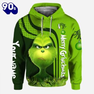 Grinch Stole Christmas - Personalized Hoodie and Leggings - PT 9500431581470