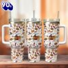 Gryffindor Harry Potter Movie Custom Stanley Quencher 40oz Stainless Steel Tumbler With Handle  For Fans