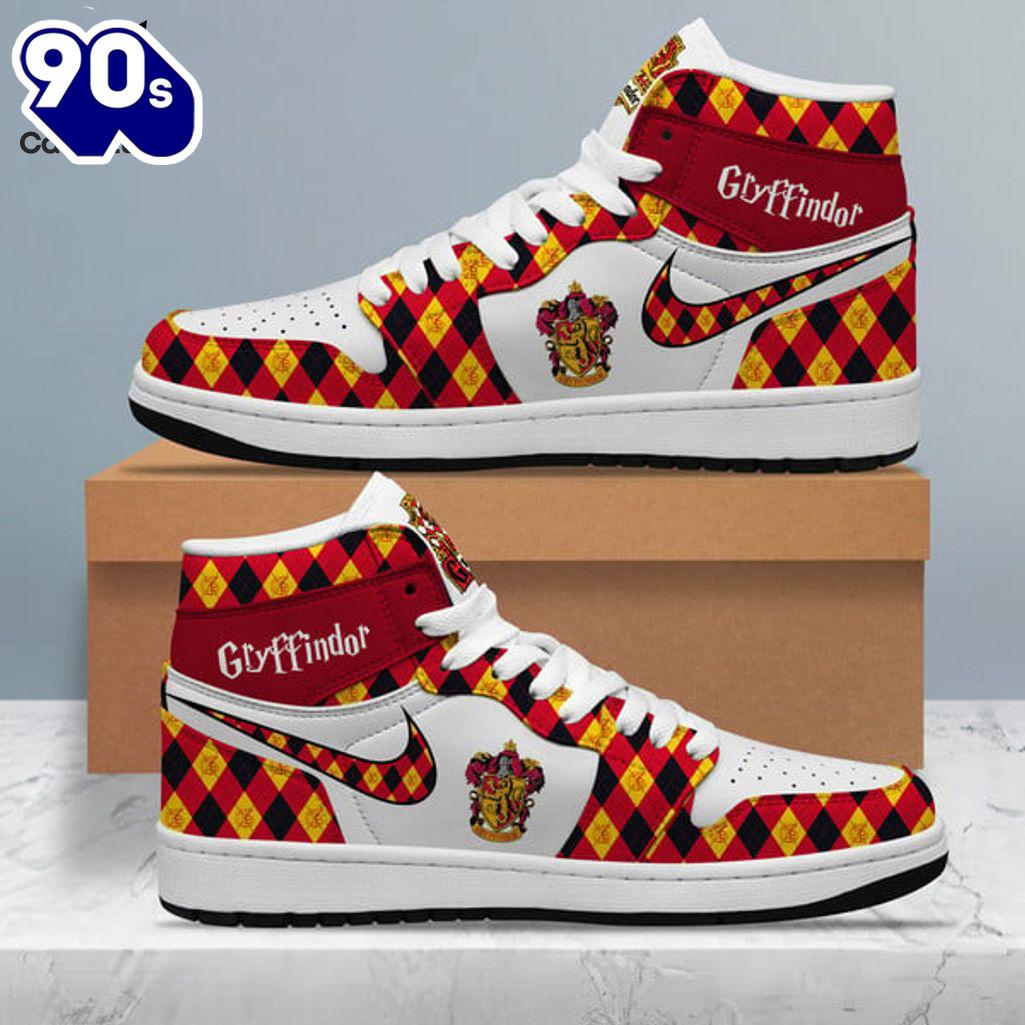 Gift Summer Gryffindor Nike Red Design Air Jordan 1 High Top Gift Summer Gryffindor Nike Red Design Air Jordan 1 High Top