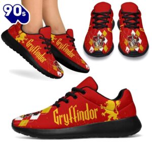 Gryffindor Sneakers Harry Potter Shoes…