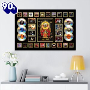 Guns N’ Roses Rectangle Canvas…