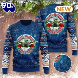 Guns N’ Roses Ugly Sweater,…