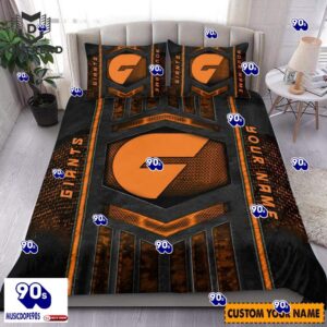 Gws Giants Bedding Set For Fan New Arrivals 2024