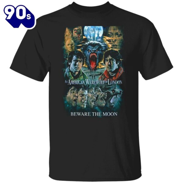 Halloween 2024 American Werewolf In London Horror Halloween T-Shirt