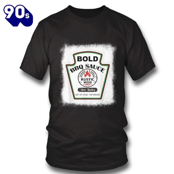 Halloween 2024 Bleached Bbq Sauce Diy Halloween Costume Group Condiments T-Shirt