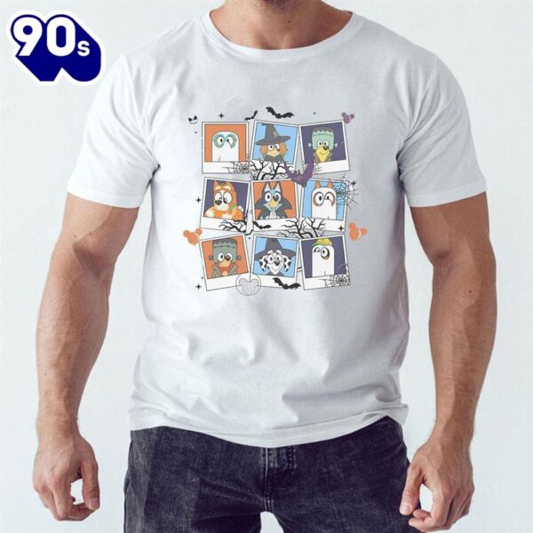 Halloween 2024 Bluey And Bingo Halloween Shirt