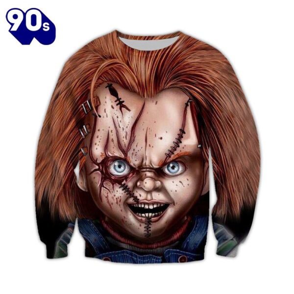 Halloween 2024 Chucky Horror Characters Halloween 3d All Over Printed