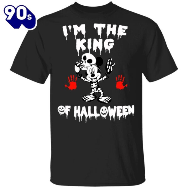 Halloween 2024 Mickey Mouse Disney Im The King Of Halloween T-Shirt