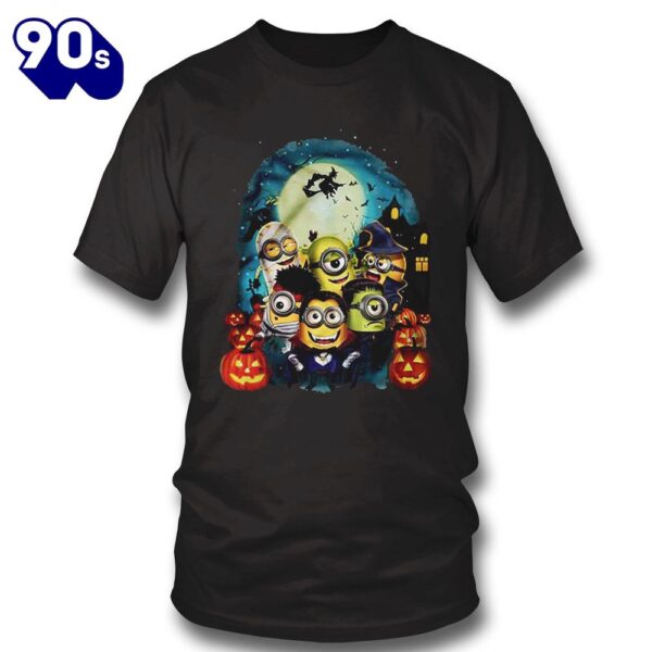Halloween 2024 Minions In Halloween Shirt