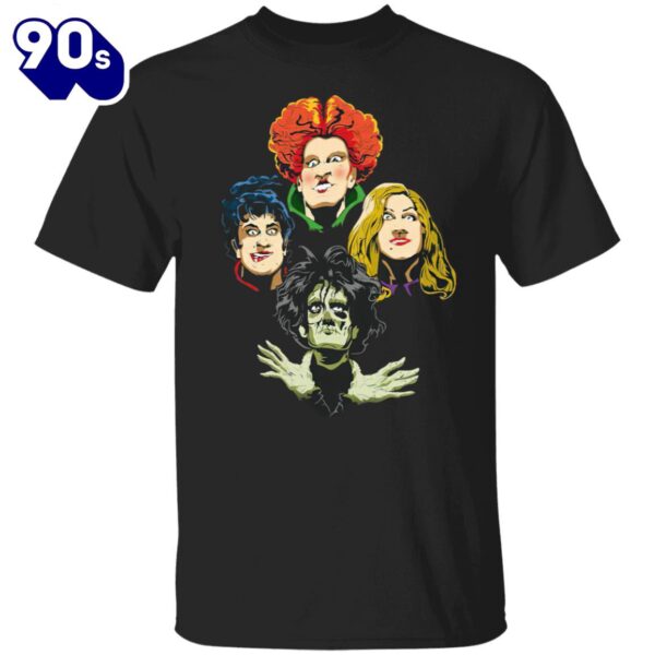 Halloween 2024 Sanderson Sisters T-Shirt Hocus Pocus Rhapsody Halloween T-Shirt