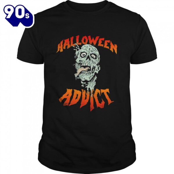 Halloween Horror Stories Scary Movies Addict Zombie T-Shirts