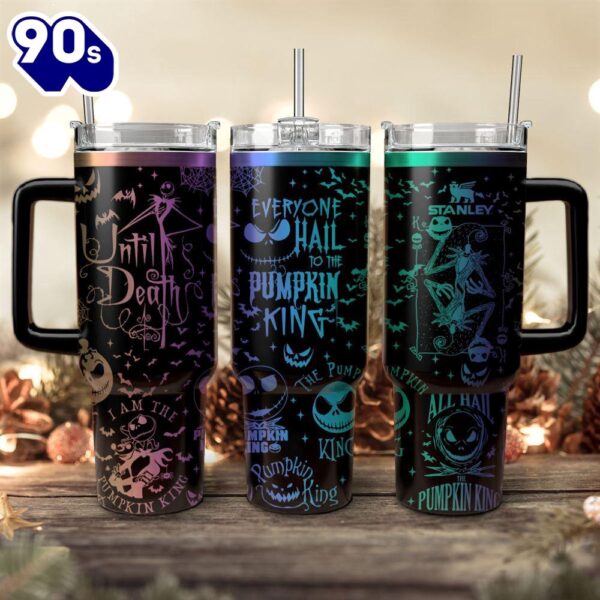 Halloween The Nightmare Before Christmas Movies Custom Stanley Cup 40 Oz