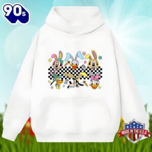 Happy Easter Day And Mickey With Friends Graphic Shirt