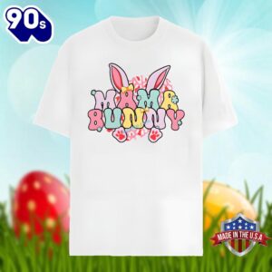 Happy Easter Day Mama Bunny Unisex Shirt