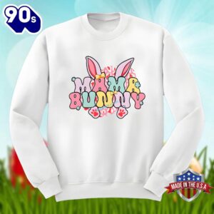 Happy Easter Day Mama Bunny Unisex Shirt