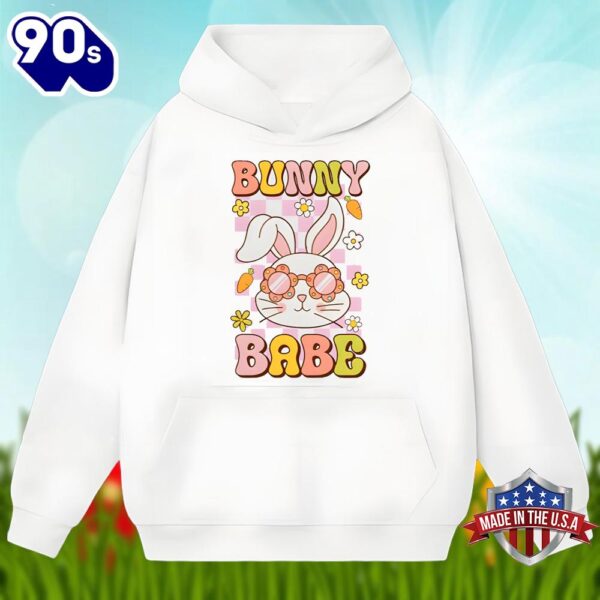 Happy Easter Day With Bunny Babe Classic Shirt