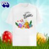 Happy Easter Day With Bunny Eggs Shirt Idea