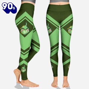 Happy Hallothanksmas - Personalized Grinch Christmas Hoodie and Leggings