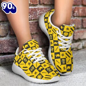 Harry Potter Hufflepuff Sneakers Custom Pattern Shoes For Fan