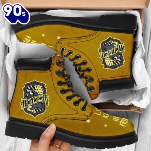 Harry Potter Hufflepuff Timbs Leather…