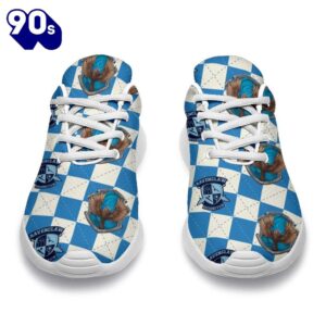 Harry Potter Ravenclaw Sneakers Custom Checkerboard Shoes For Fan