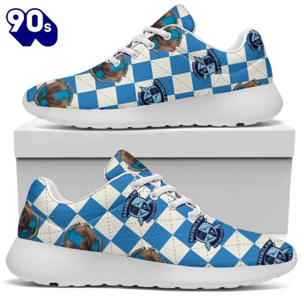 Harry Potter Ravenclaw Sneakers Custom Checkerboard Shoes For Fan