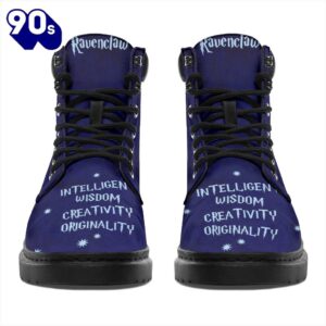 Harry Potter Ravenclaw Timbs Leather Boots Custom Shoes For Fan