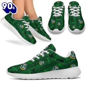 Harry Potter Slytherin Sneakers Custom Pattern Shoes For Fan