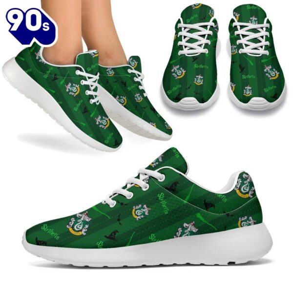 Harry Potter Slytherin  Sneakers Custom Pattern Shoes For Fan