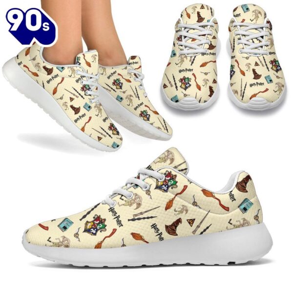 Harry Potter Sneakers Custom Pattern Hogwarts Shoes