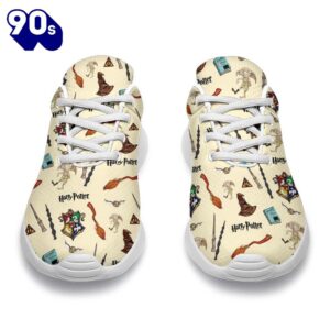 Harry Potter Sneakers Custom Pattern Hogwarts Shoes